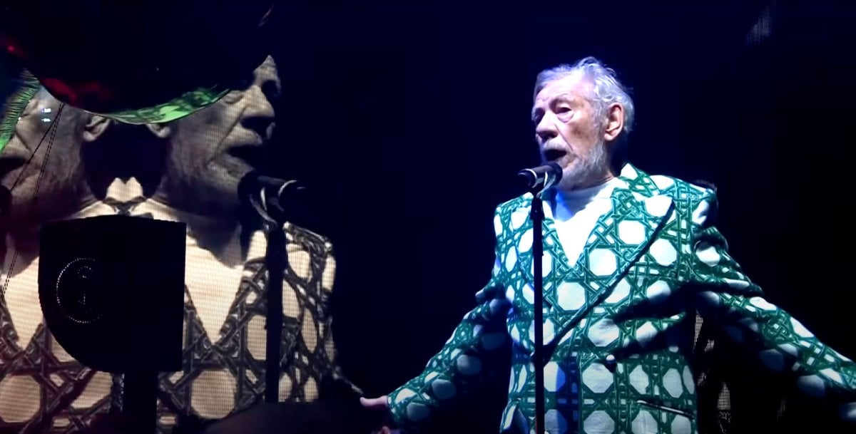 Ian McKellen glastonbury 2025