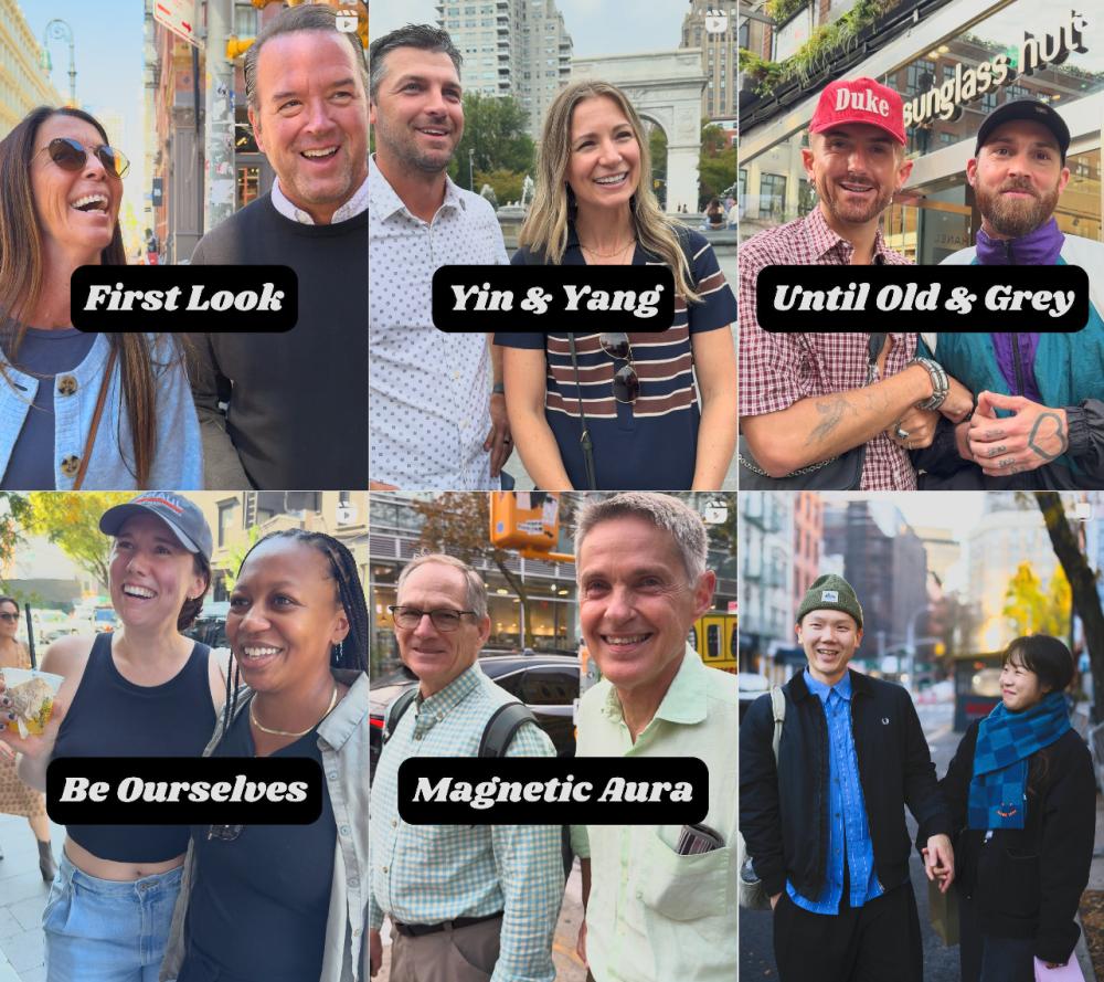 Meet cute nyc collage