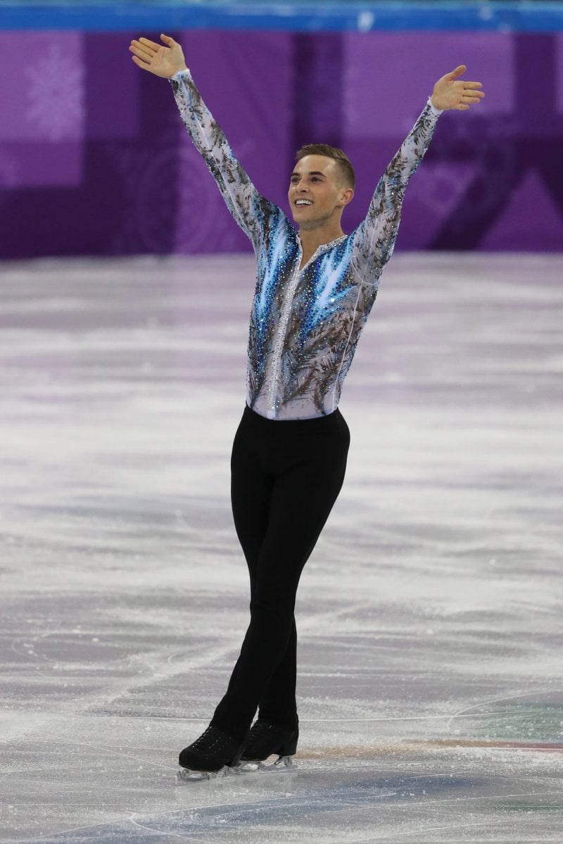 Adam Rippon 2018 south korea - deposit - zhukovsky 800