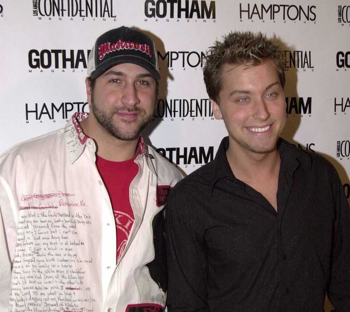 Joey Fatone Lance Bass NSYNC 2004 - deposit - S Bukley 1200