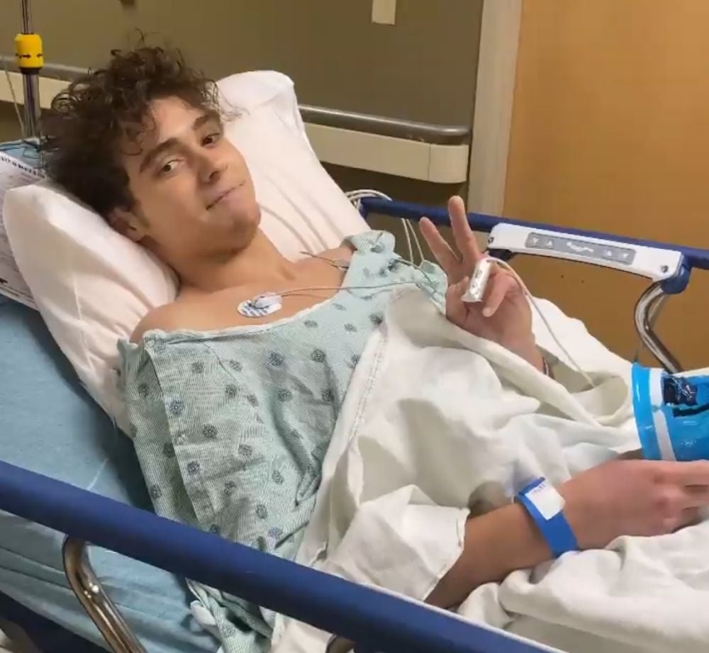 Joshua Bassett hospital instagram