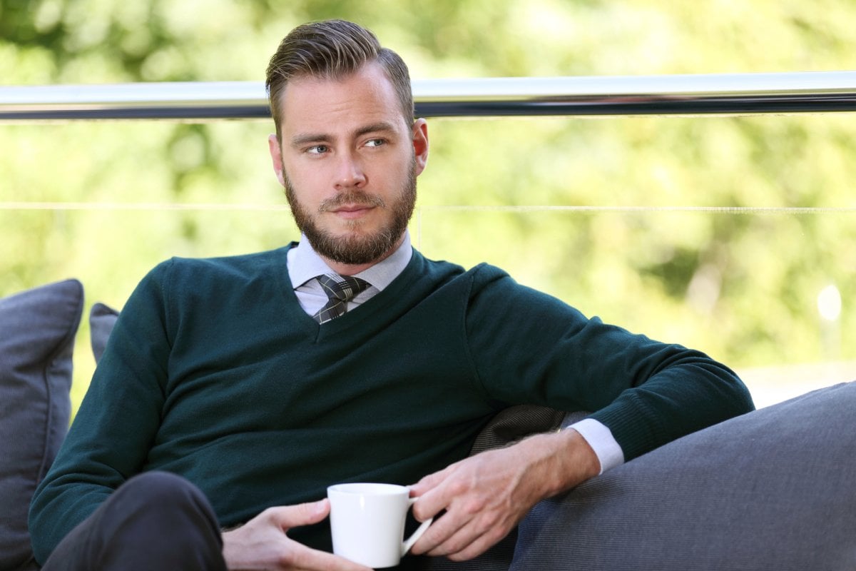 Well dressed man